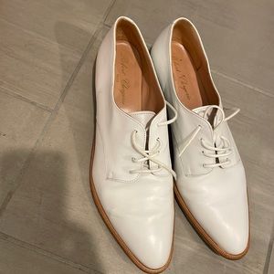 Robert  Clergerie - White pointed shoes size 39.5